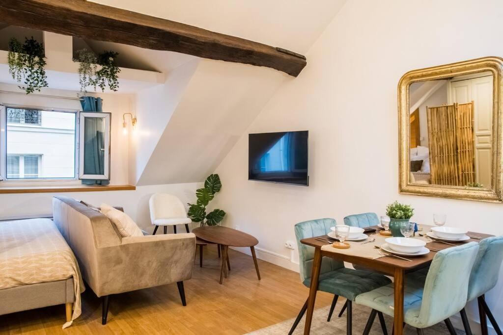 Spacious Studio In Paris Hyper Center - Smart Tv & Wifi - 4P Екстер'єр фото